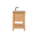 Clement 42 X 22 X 34 inch Natural Wood Bathroom Vanity Cabinet