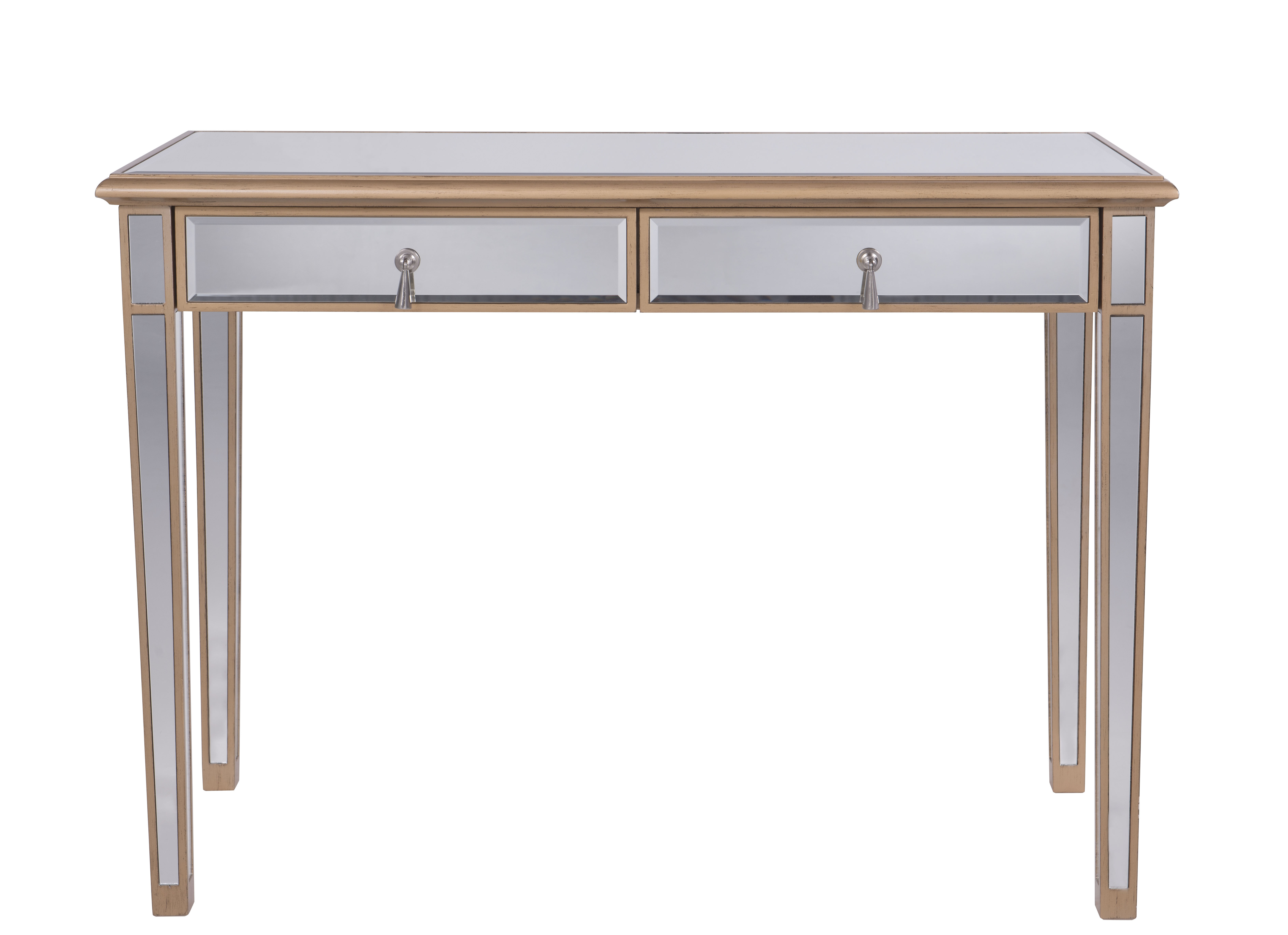 Contempo 42 X 31 inch Gold Paint Dressing Table