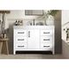 Nathan 48 X 34 inch White Bathroom Vanity Cabinet in Included