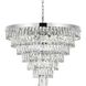 Josephine 25 Light 32 inch Chrome Chandelier Ceiling Light