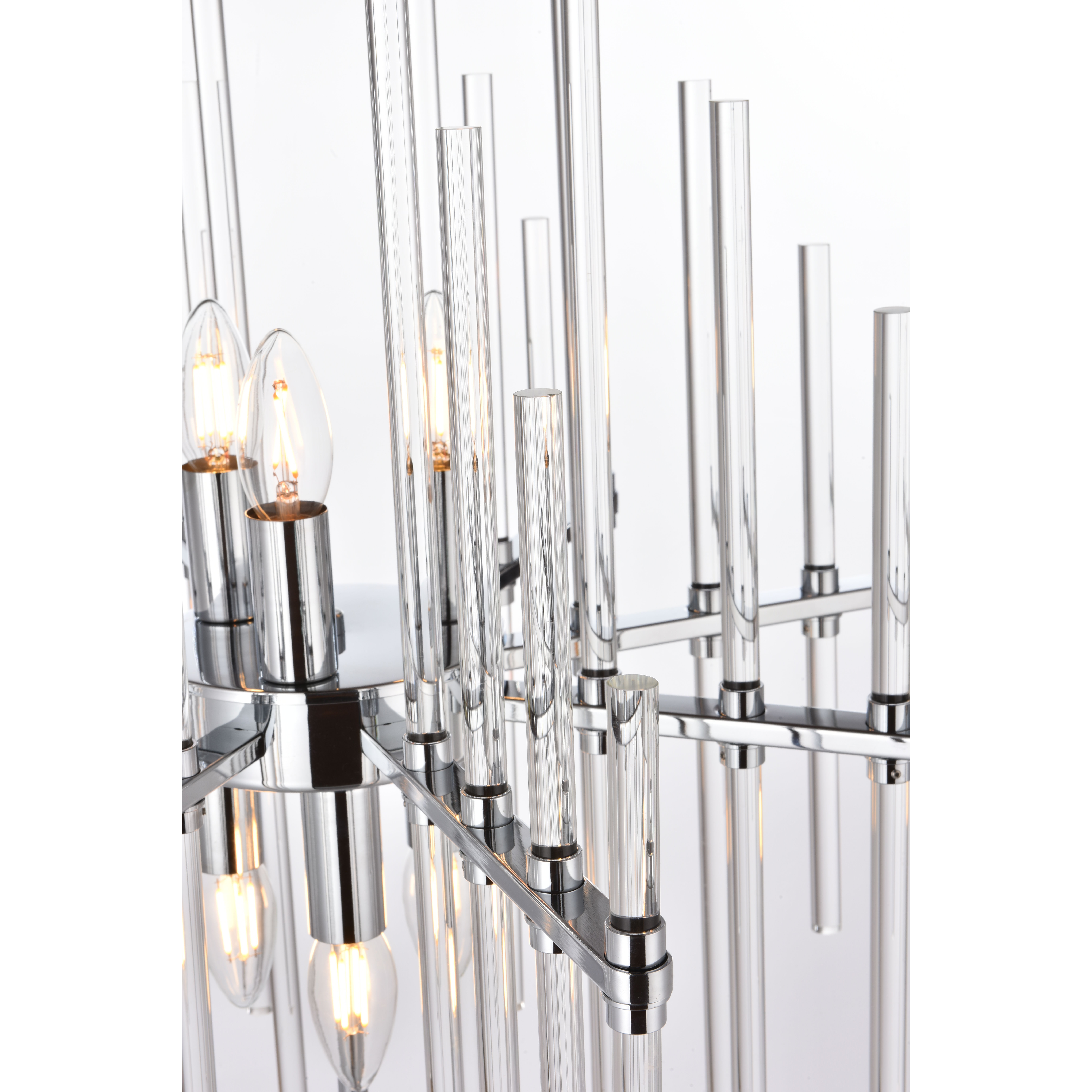 Sienna 6 Light 23 inch Chrome Pendant Ceiling Light