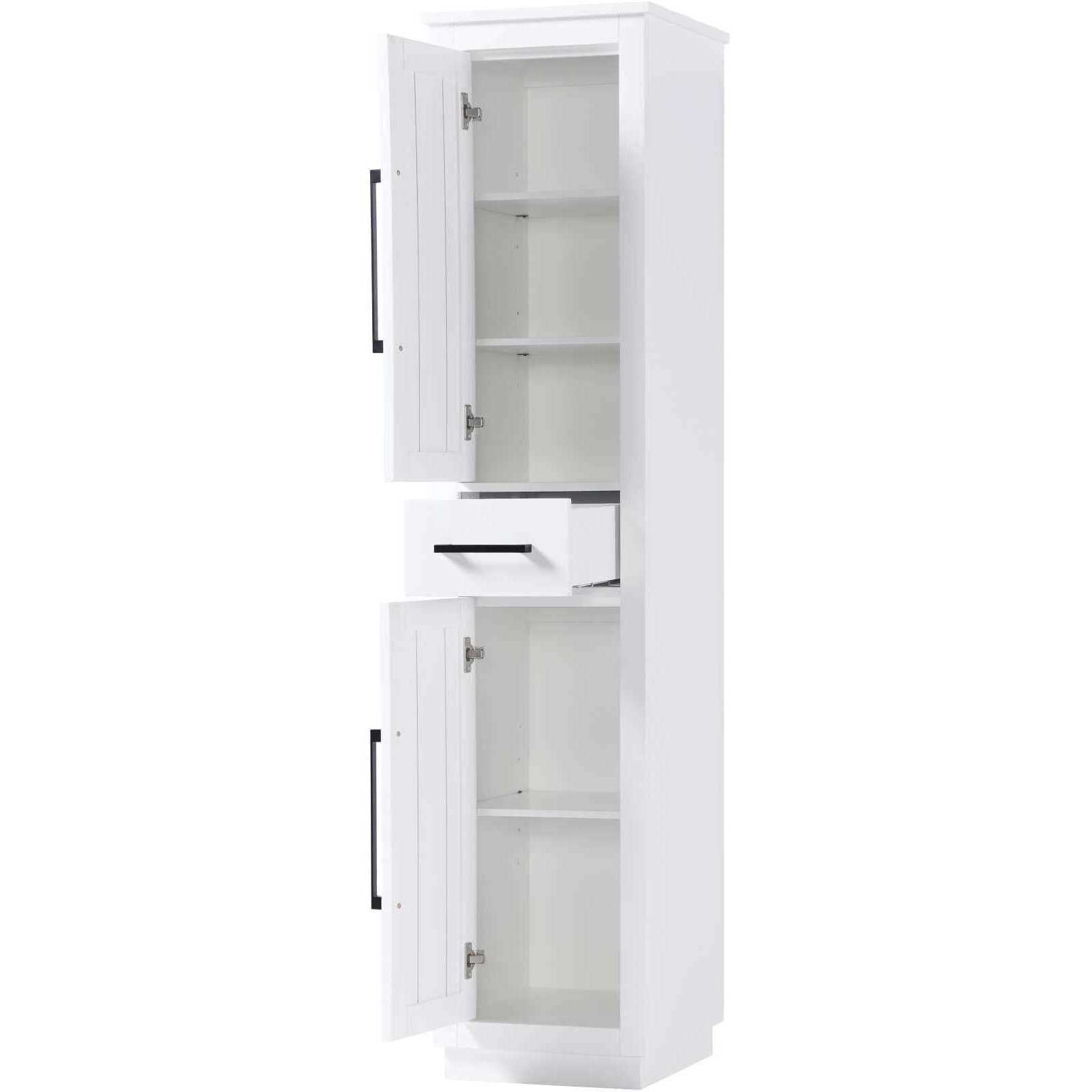 Chase White Bathroom Storage Cabinet