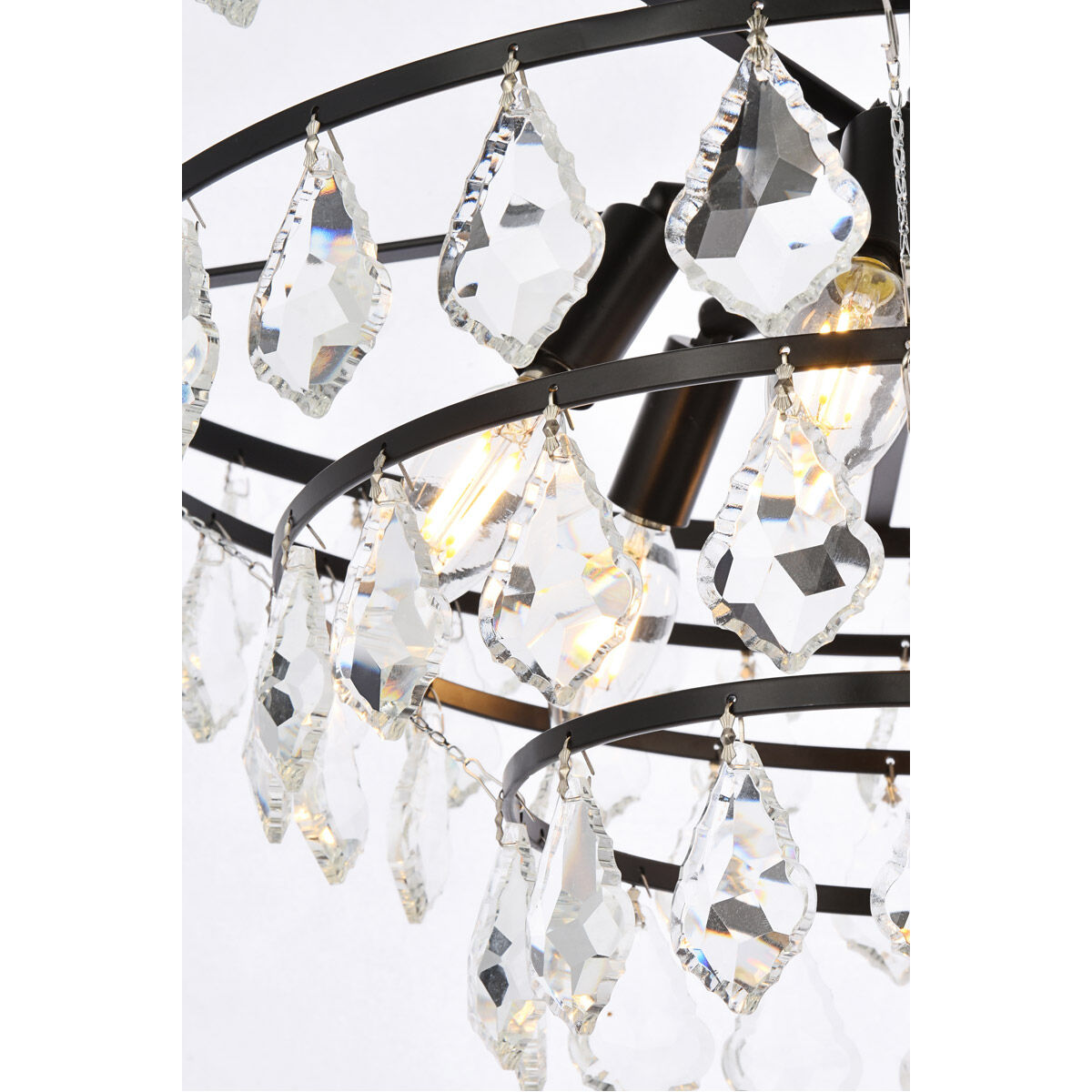 Ella 6 Light 24 inch Black Pendant Ceiling Light