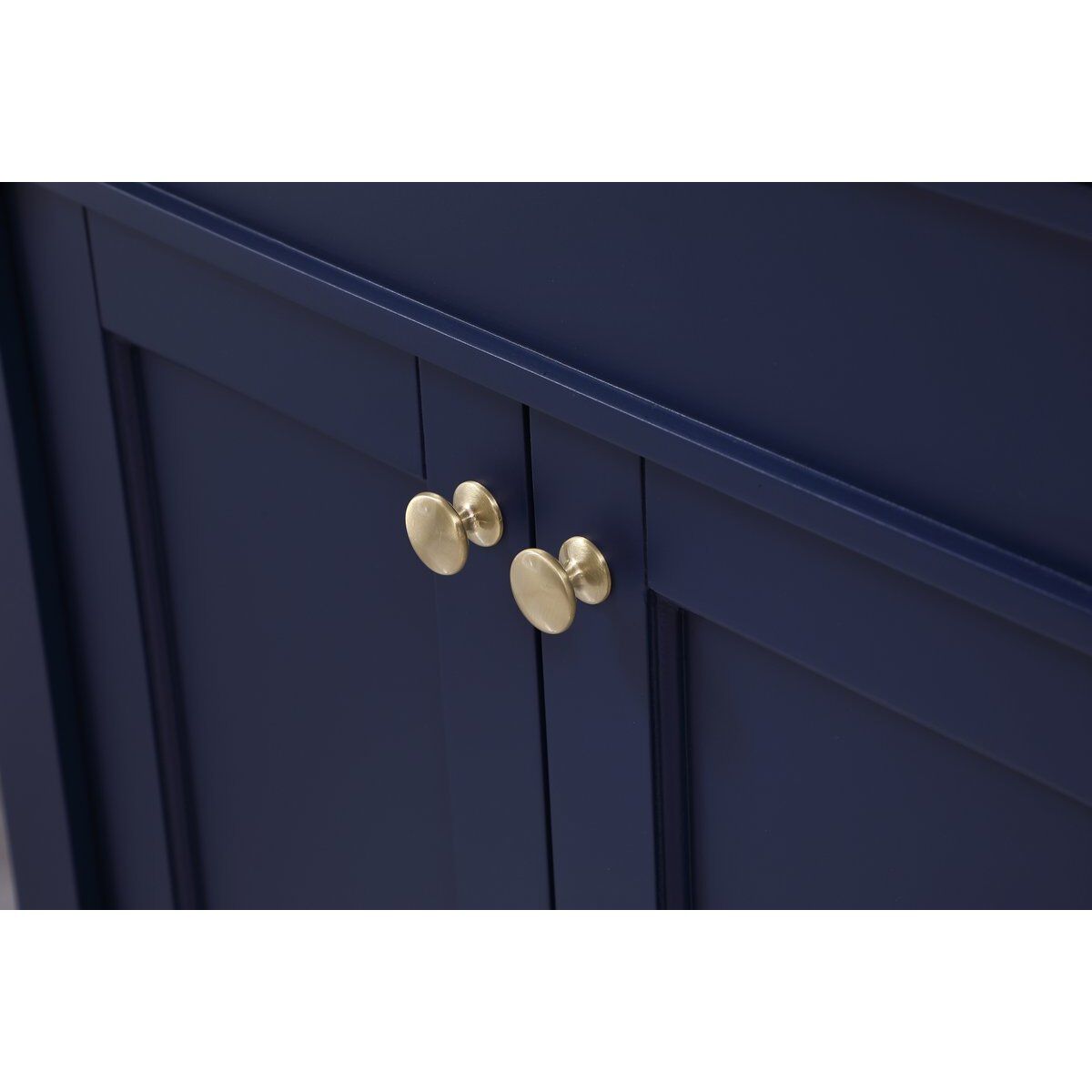 Bennett 60 X 21 X 35 inch Blue Vanity Sink Set