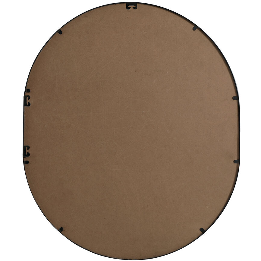 Asha 36 X 30 inch Black Mirror in 30 x 36