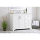 Moore 42 X 22 X 34 inch White Vanity Sink Set