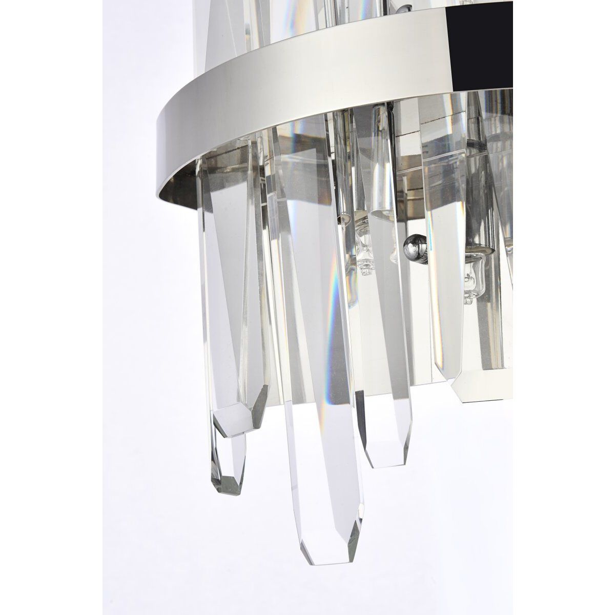 Serena 2 Light 8 inch Chrome Bath Sconce Wall Light 