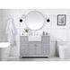 Franklin 48 X 22 X 35 inch Grey Bathroom Vanity Cabinet
