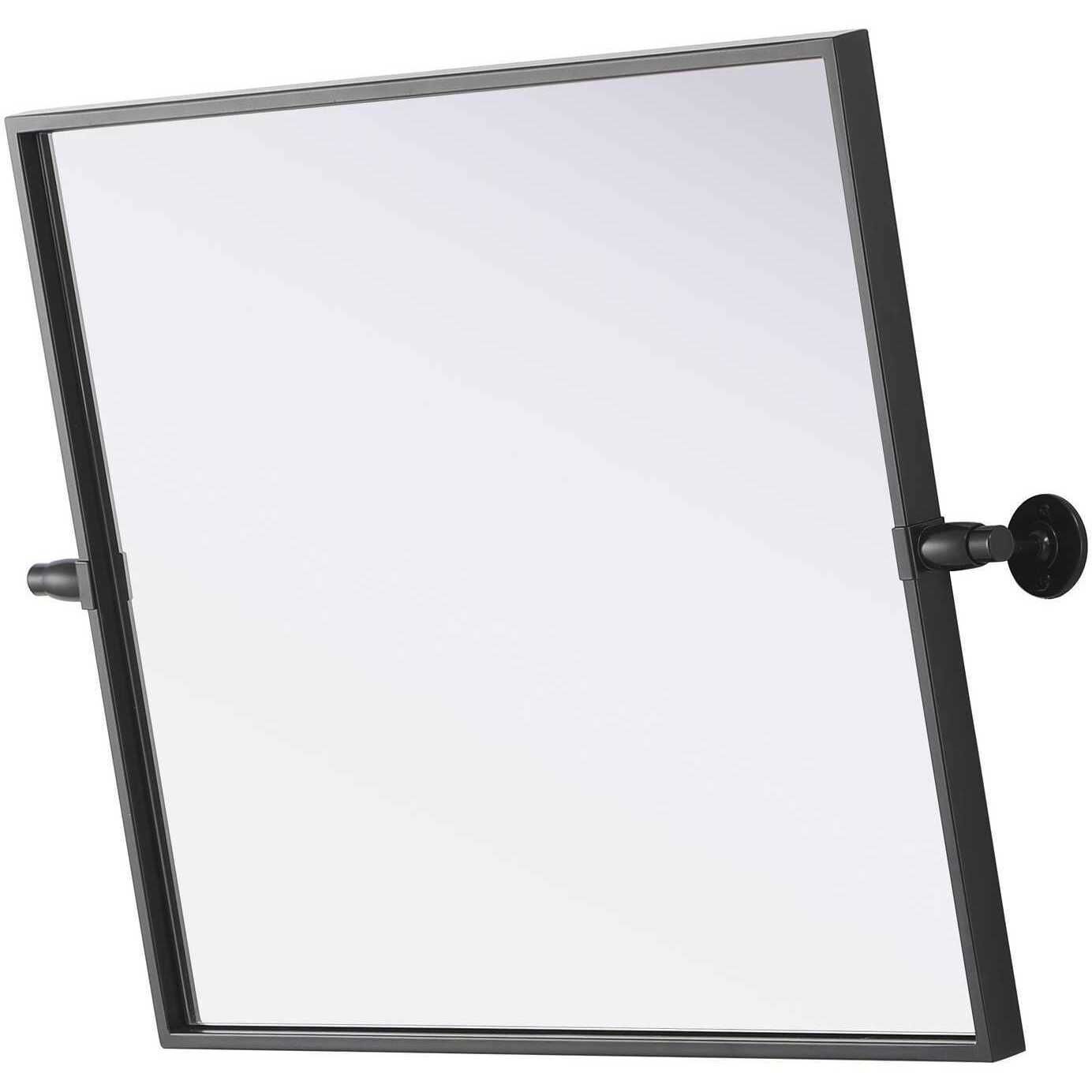 Amoura 24 X 20 inch Black Mirror