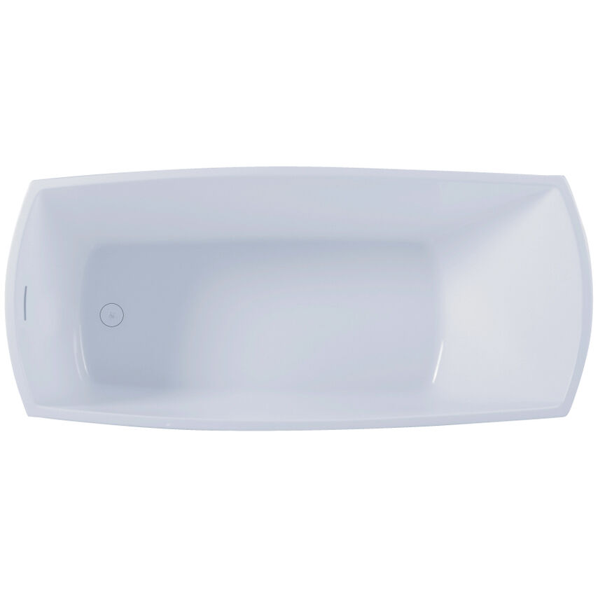 Brock Glossy White Bathtub