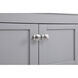 Theo 48 X 22 X 34 inch Gray Vanity Sink Set