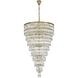 Josephine 61 Light 41 inch Satin Gold Chandelier Ceiling Light