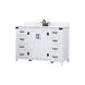 Grant 48 X 19 X 34 inch White Vanity Sink Set