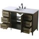 Millie 54 X 35 inch Chestnut Brown Bathroom Vanity Cabinet