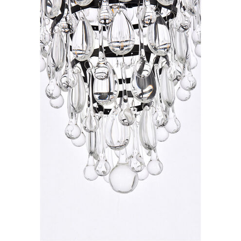 Nordic 3 Light 13 inch Black Pendant Ceiling Light