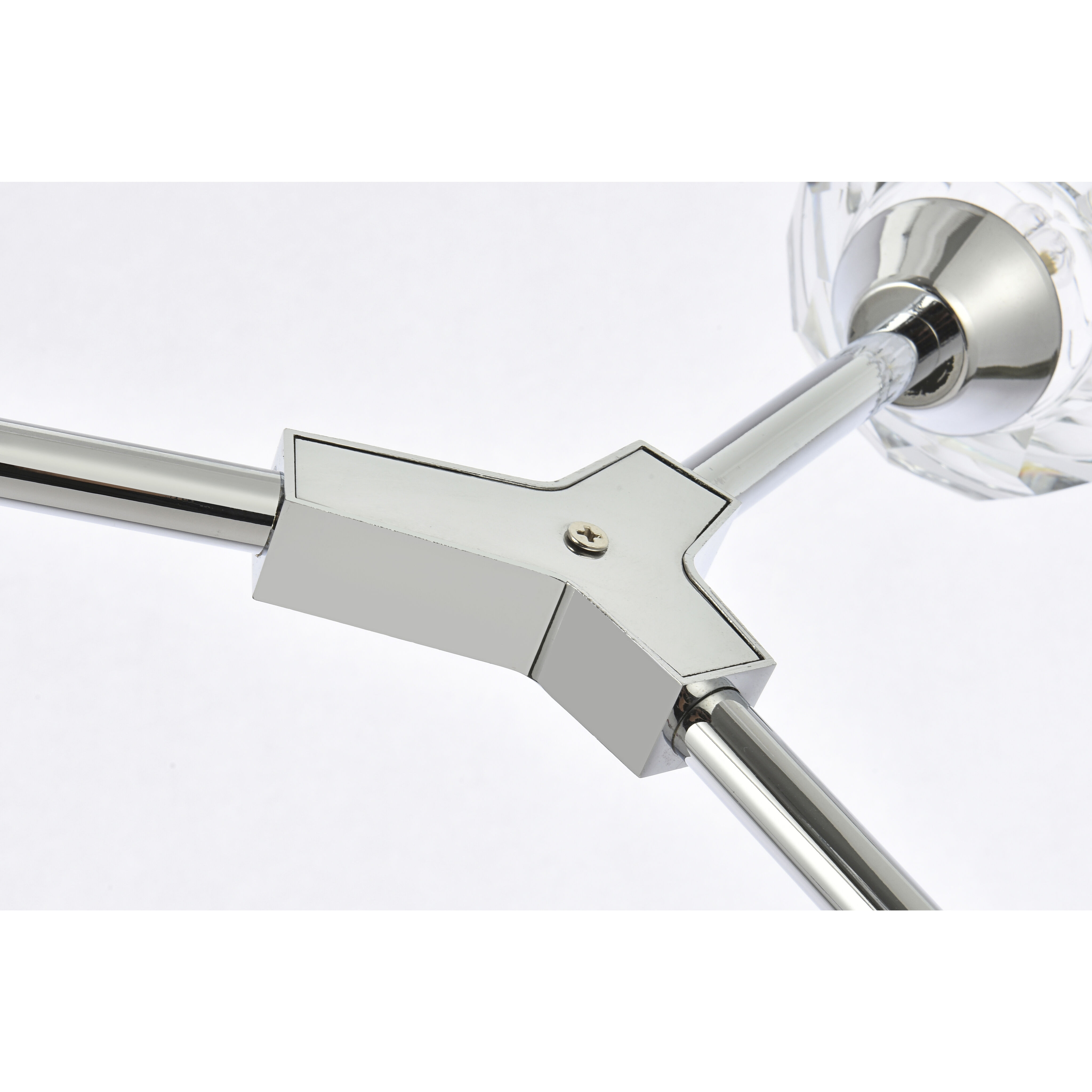 Zayne 6 Light 49 inch Chrome Pendant Ceiling Light