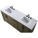 Alina 72 X 34 inch Hazel Oak Bathroom Vanity Cabinet