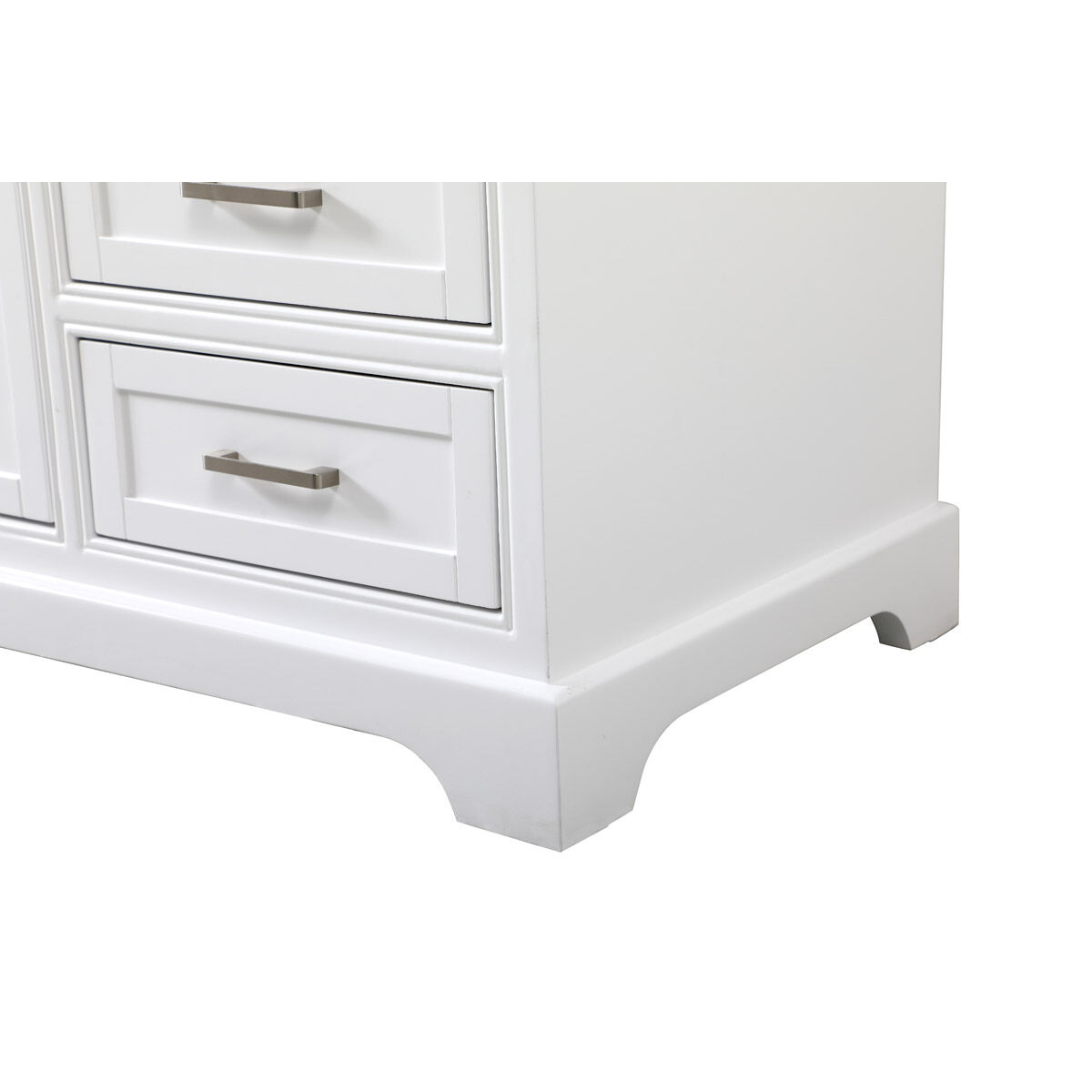 Americana 60 X 21.5 X 35 inch White Vanity Sink Set