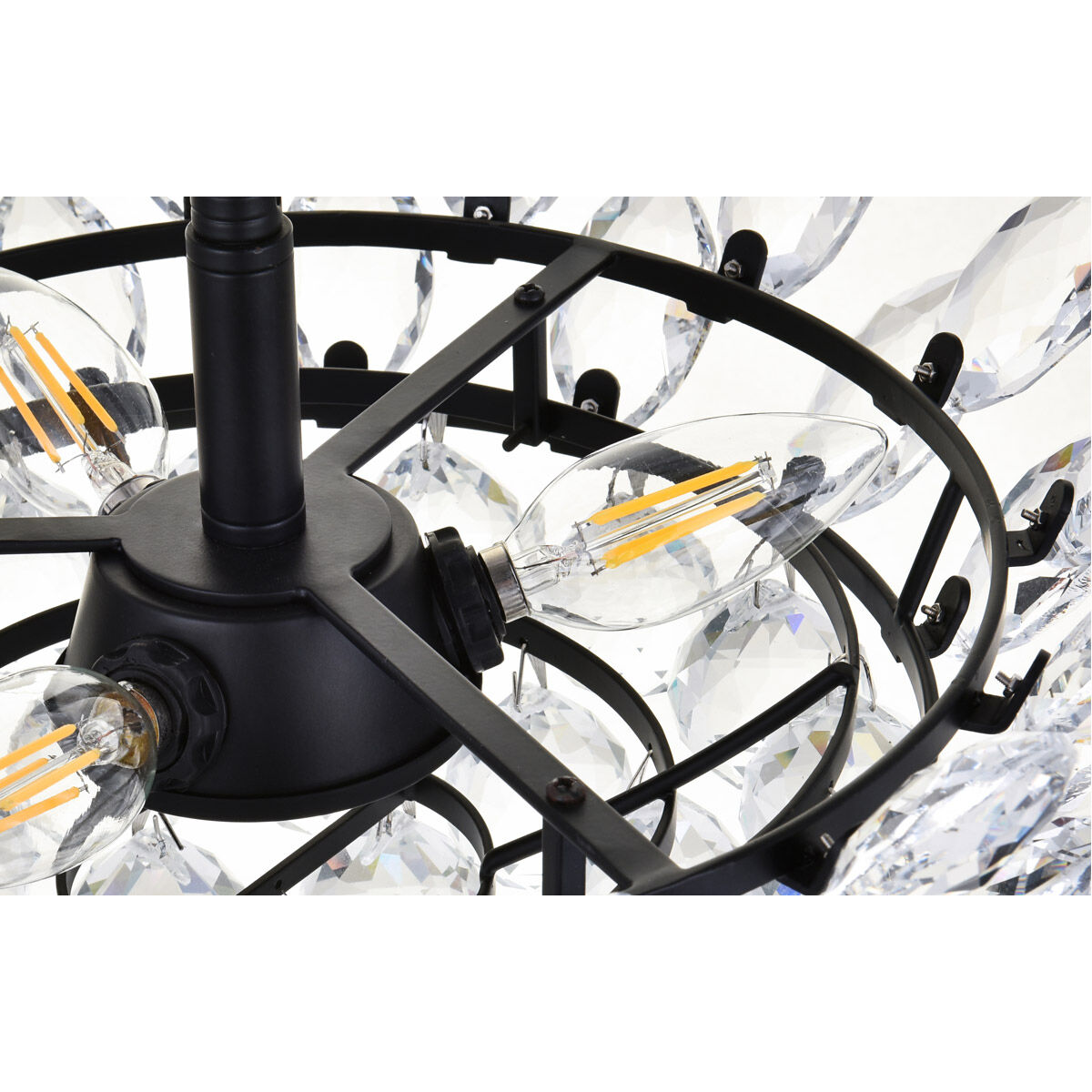 Emilia 3 Light 14 inch Black Pendant Ceiling Light