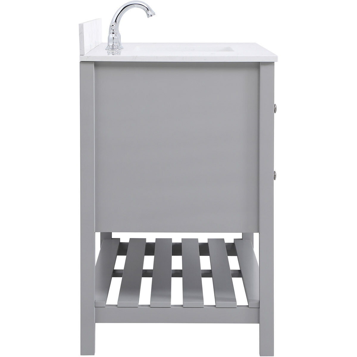 Theo 48 X 22 X 34 inch Gray Vanity Sink Set