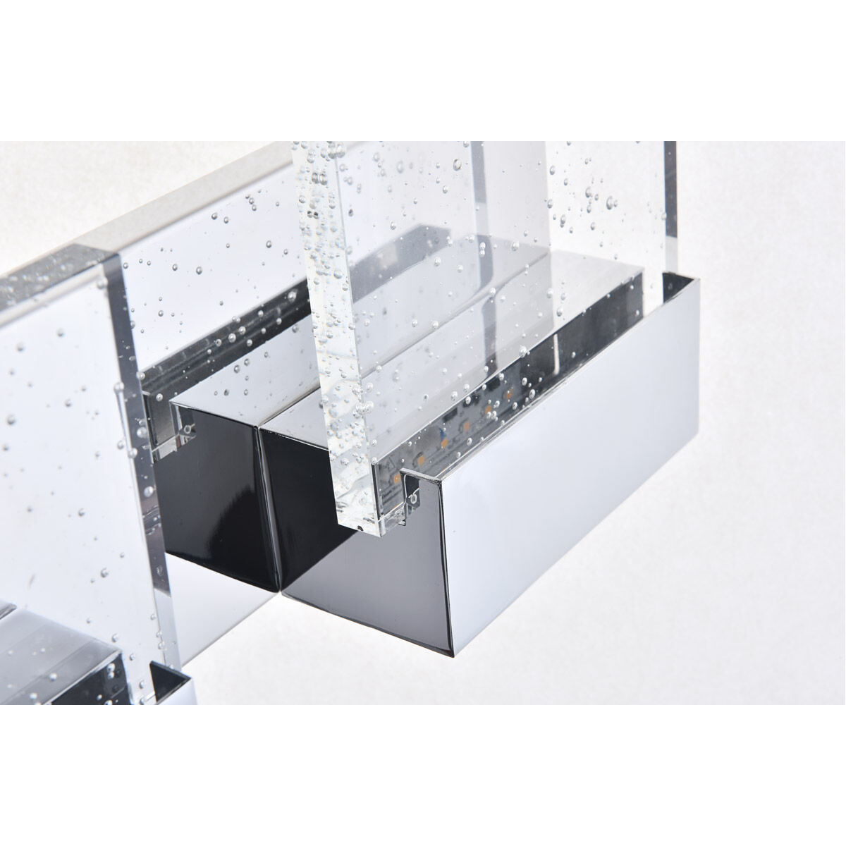 Pollux LED 22.04 inch Chrome Wall Sconce Wall Light