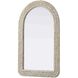 Marlowe 42 X 27 inch Linen White Mirror