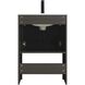 Ira 24 X 34 inch Mocha Brown Bathroom Vanity Cabinet