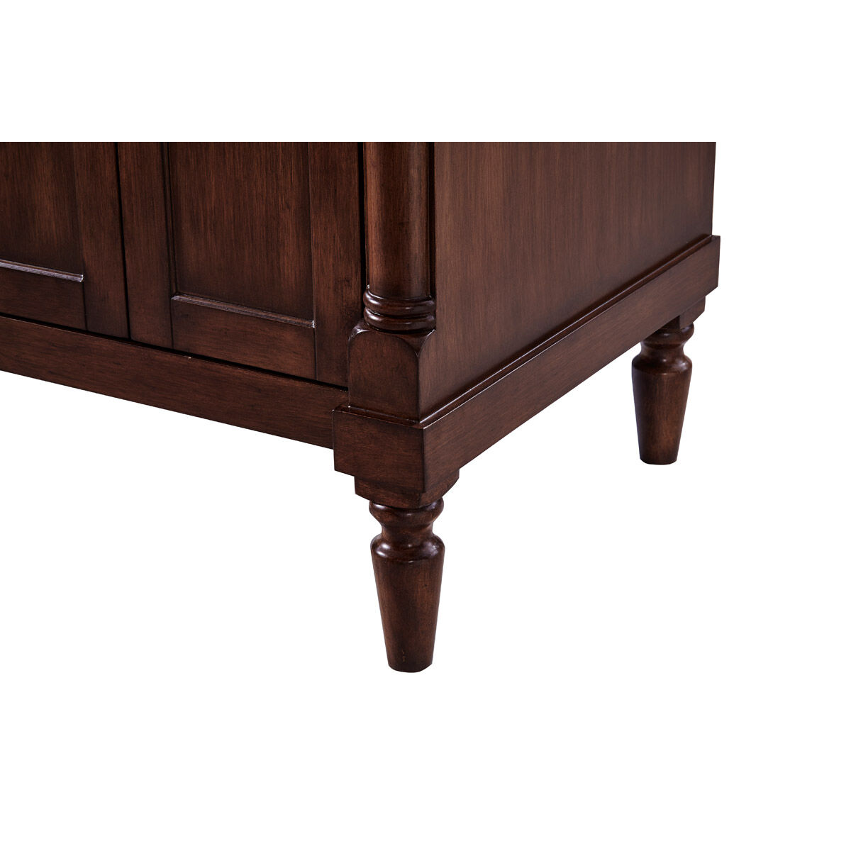 Lexington 24 X 21 X 35 inch Walnut with White Marble Vanity Set