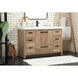 Wyatt 48 X 22 X 34 inch Natural Oak Vanity Sink Set