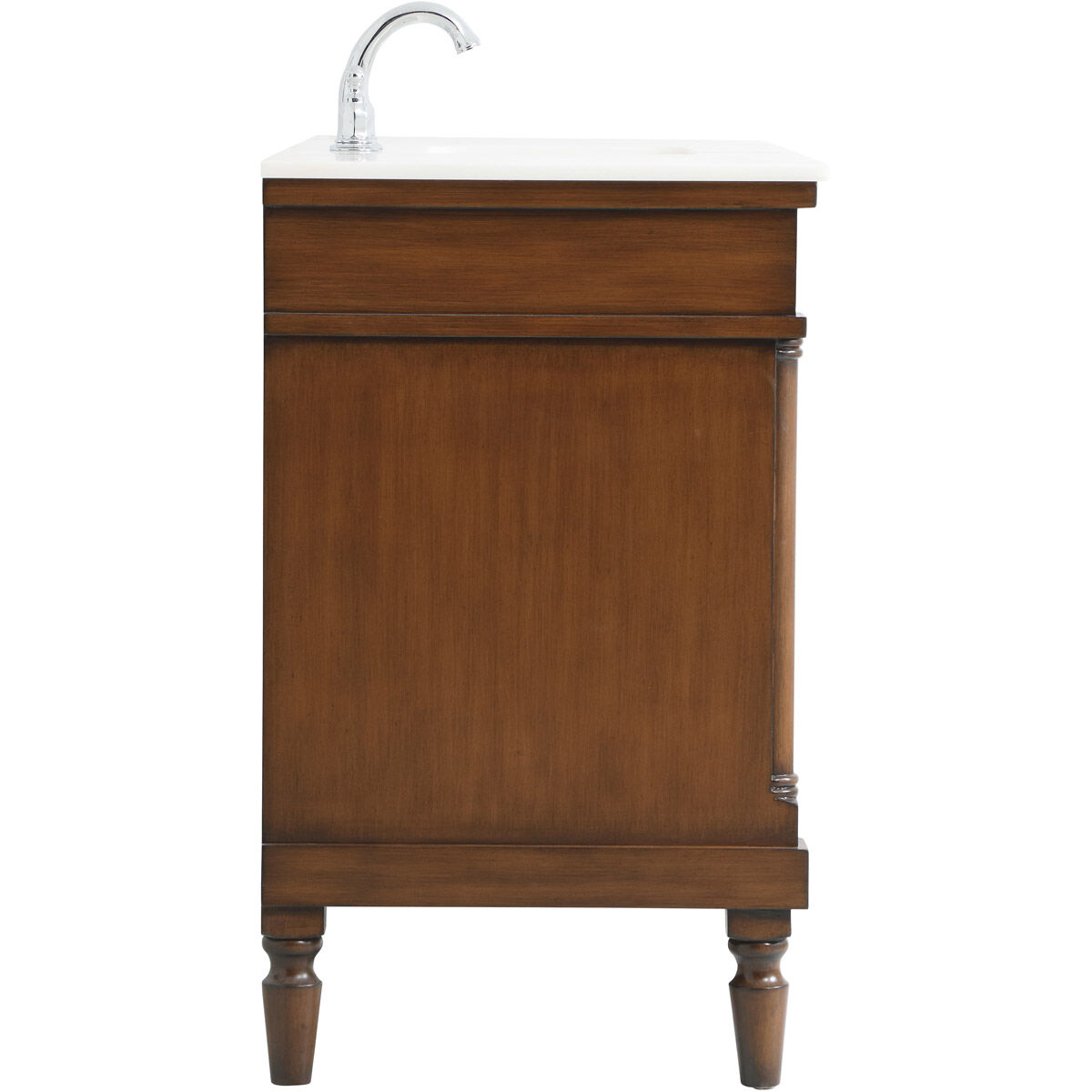 Lexington 48 X 21.5 X 35 inch Walnut Vanity Sink Set
