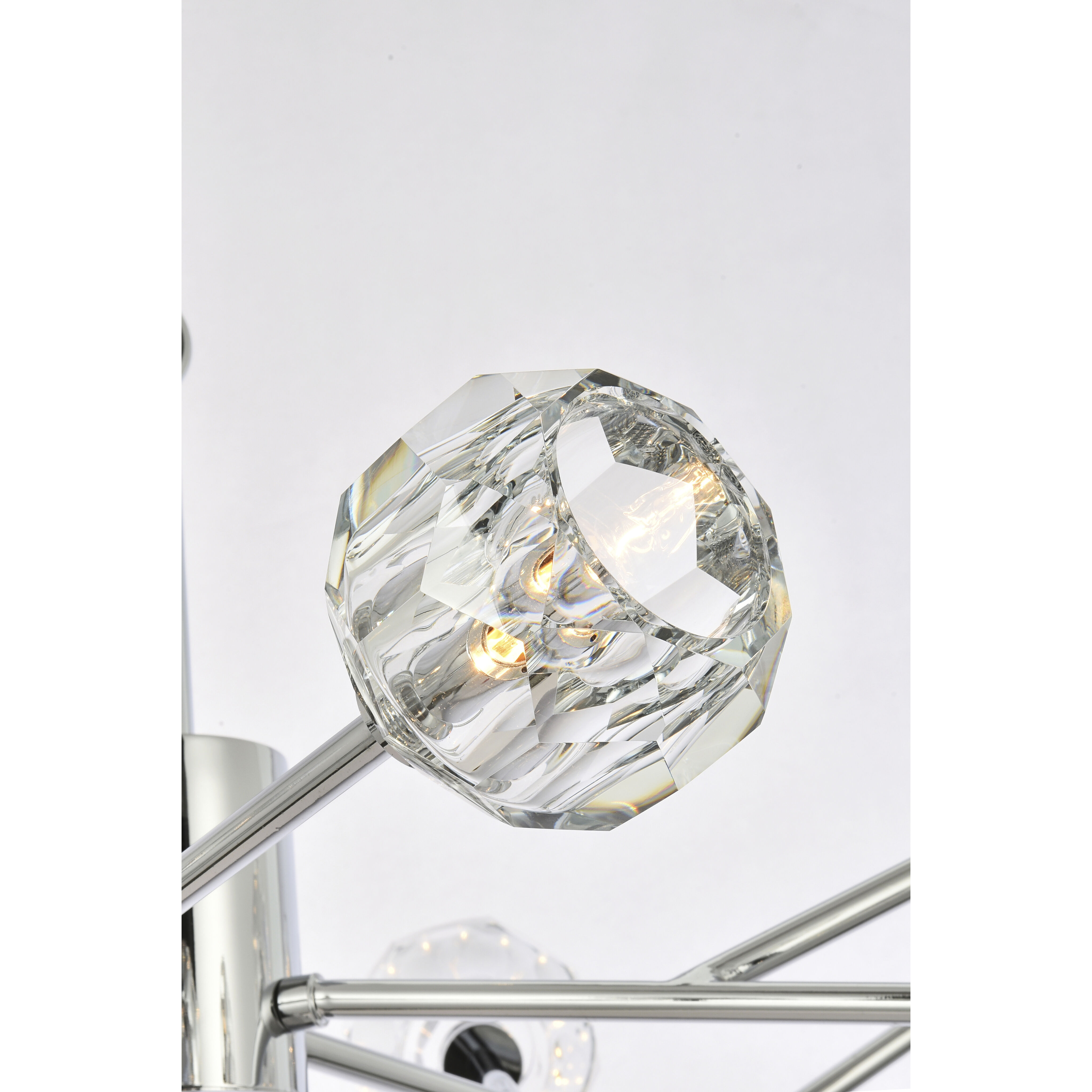Graham 18 Light 48 inch Chrome Pendant Ceiling Light