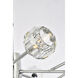 Graham 18 Light 48 inch Chrome Pendant Ceiling Light
