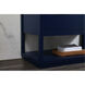 Larkin 42 X 22 X 34 inch Blue Vanity Sink Set