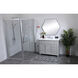 Otto 42 X 21 X 35 inch Grey Vanity Sink Set