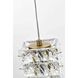 Aston 16 Light 32 inch Satin Gold Pendant Ceiling Light