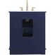 Knox 30 X 34 inch Blue Bathroom Vanity Cabinet