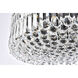 Maxime 12 Light 24 inch Black and Clear Chandelier Ceiling Light