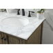 Metropolis 60 X 22 X 34 inch Driftwood Vanity Sink Set in Dark Walnut