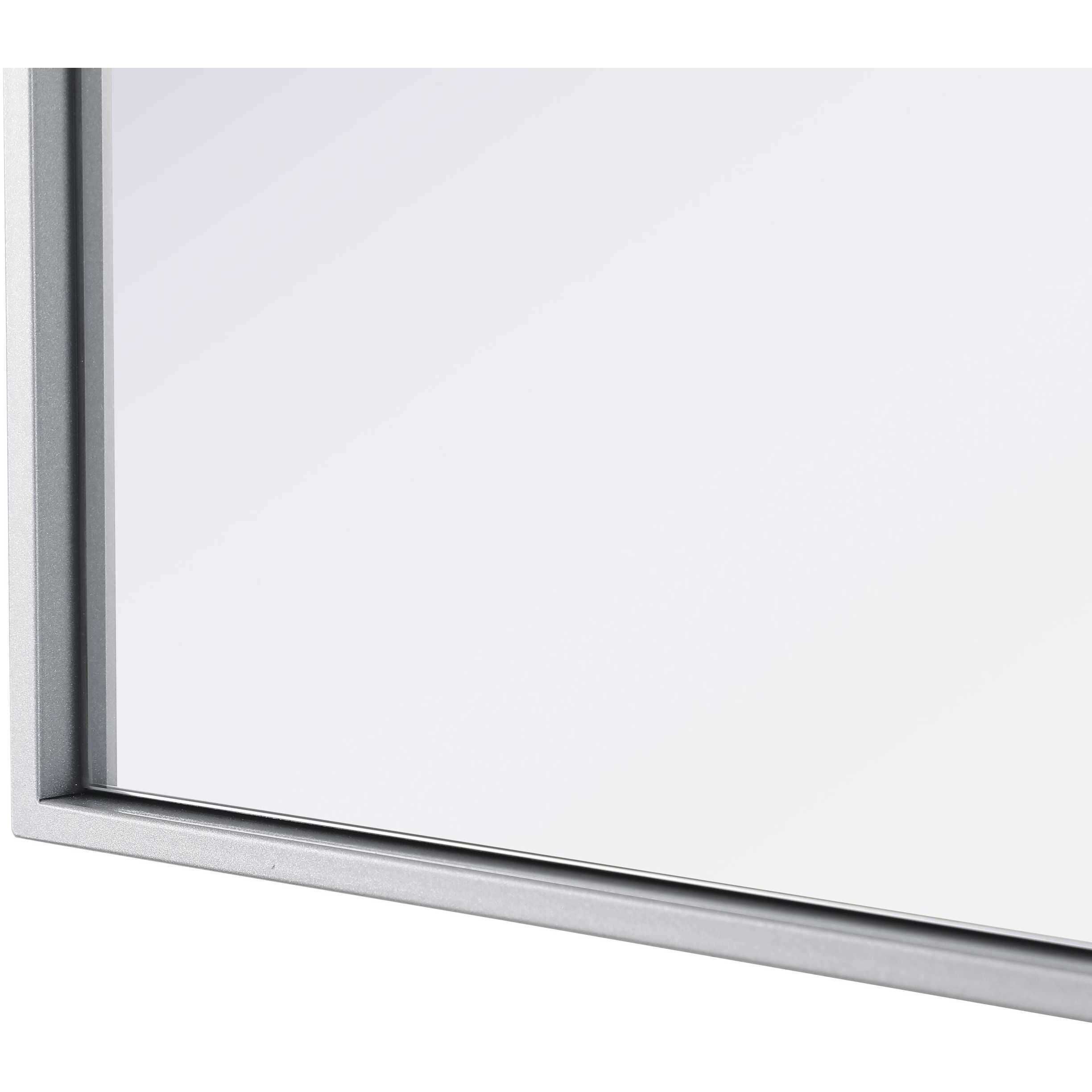 Amoura 24 X 20 inch Silver Mirror