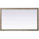Norah 60 X 36 inch Natural Oak Mirror