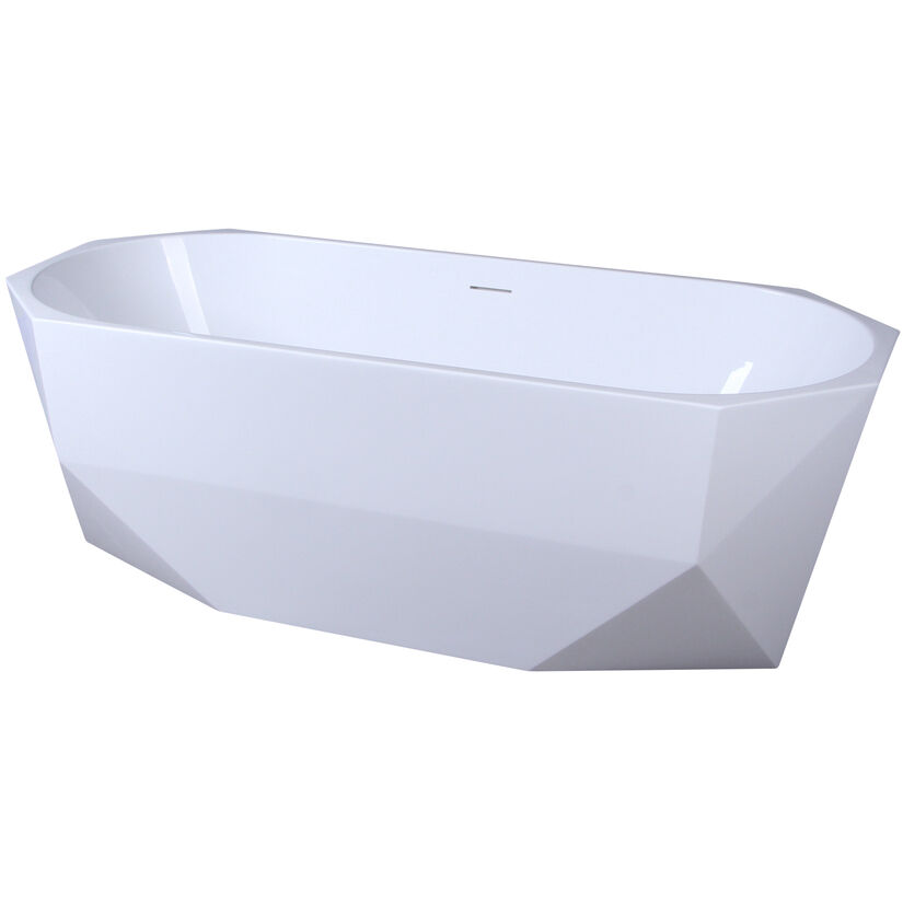 Ethen Glossy White Bathtub