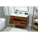 Boise 48 X 22 X 34 inch Teak Vanity Sink Set