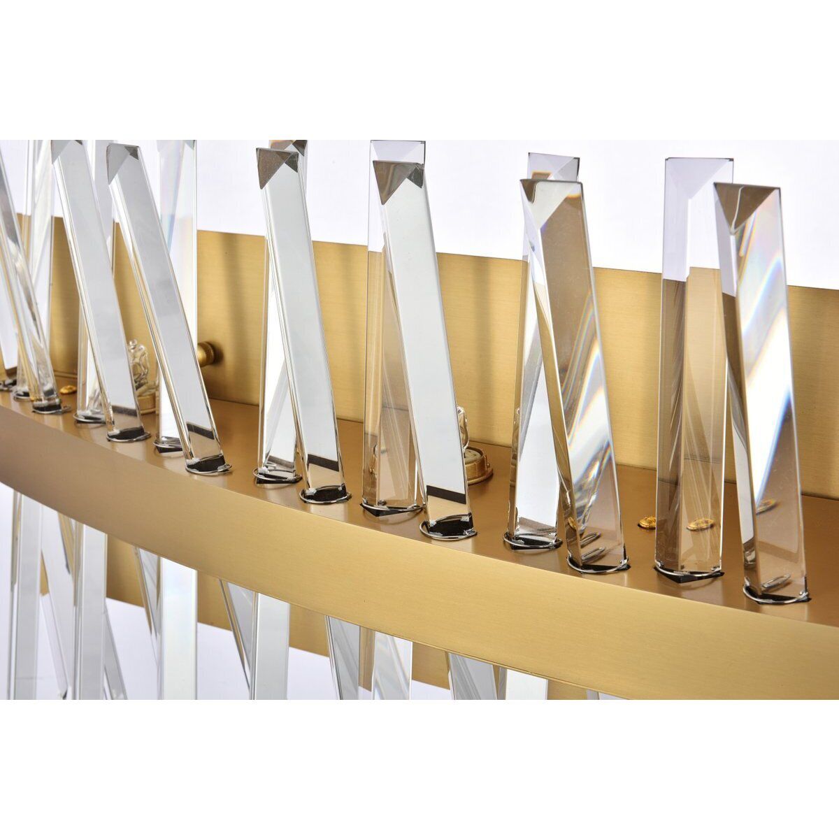 Serephina 8 Light 30 inch Satin Gold Bath Sconce Wall Light