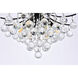 Toureg 6 Light 16 inch Black and Clear Pendant Ceiling Light