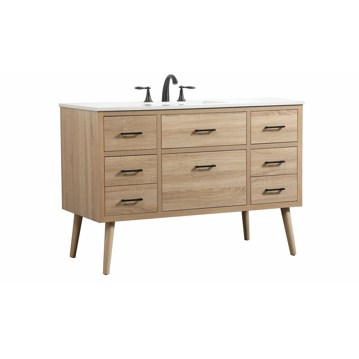 Boise 48 X 22 X 33.5 inch Mango Wood Vanity Sink Set in Not Included