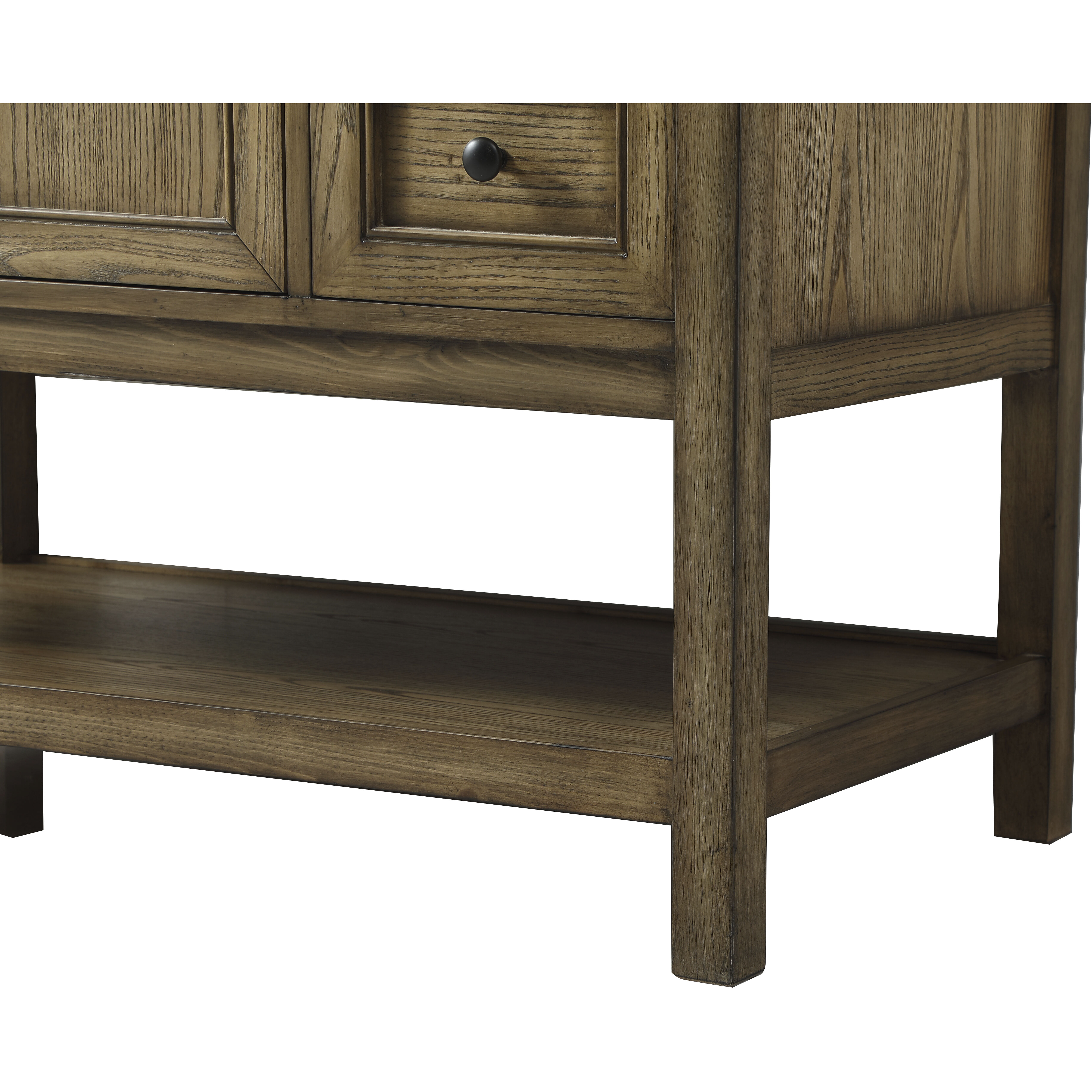 Metropolis 42 X 22 X 34 inch Driftwood Vanity Sink Set