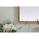 Blaire 36 X 34 inch Brass Mirror