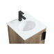 Eugene 19 X 18 X 33.5 inch Natural Oak Vanity Sink Set