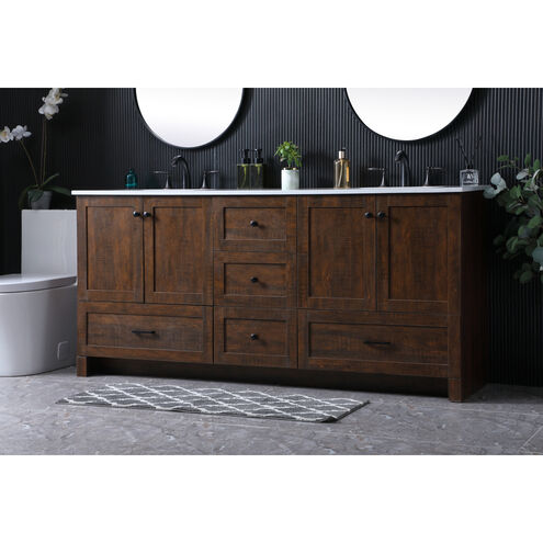Soma 72 X 19 X 34 inch Expresso Vanity Sink Set