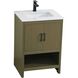 Ira 24 X 34 inch Chestnut Brown Bathroom Vanity Cabinet